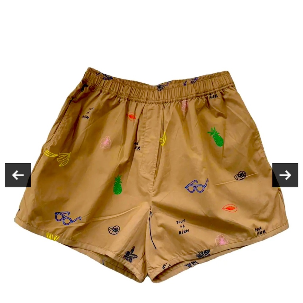 St. Martin Short (Camel Multi Paradise) SIZE M. NWOT